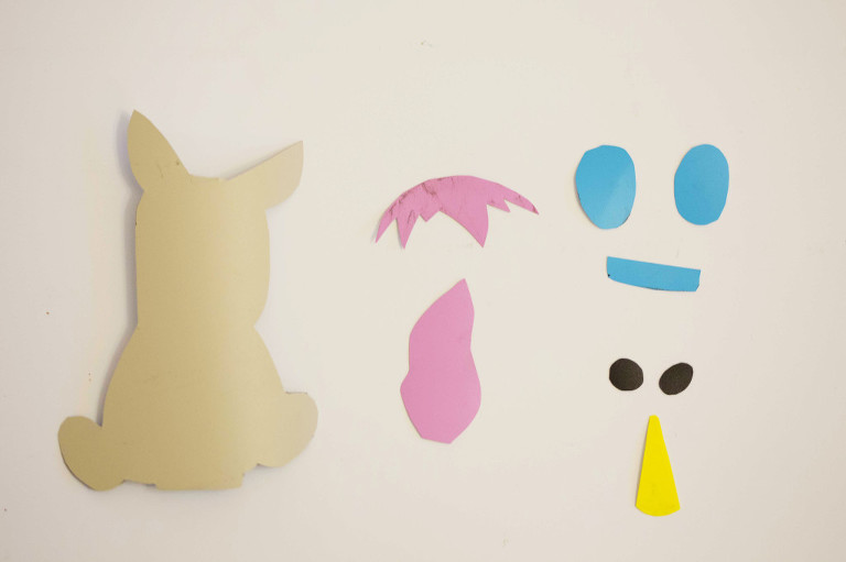 Pee target, vinyl template. Unicorn. June Bug photography. Snohomish county photography.