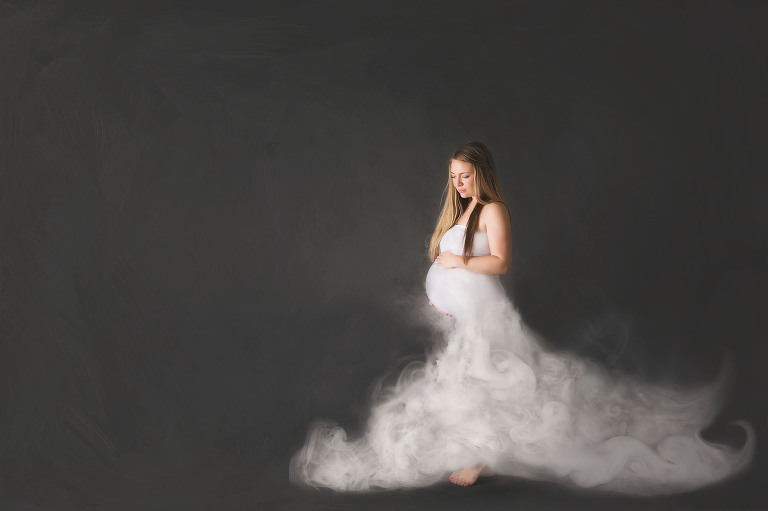 maternity smoke gown