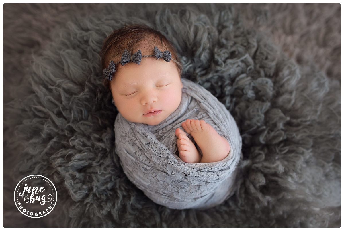 Sweet baby girl. In studio newborn session, Mill Creek newborn ...